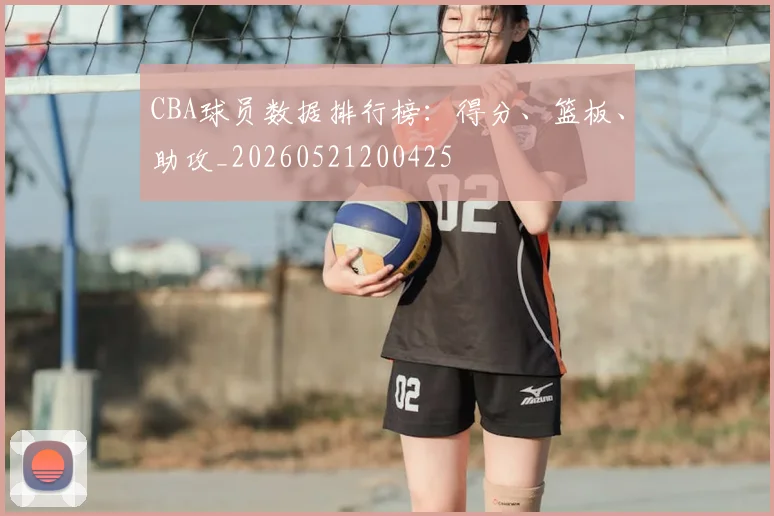 CBA球员数据排行榜：得分、篮板、助攻_20260521200425